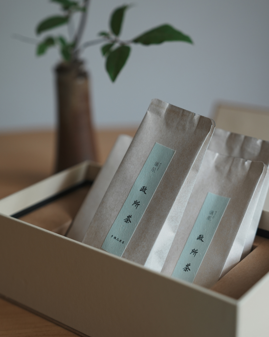 【ギフト用】無農薬、有機栽培 政所茶　手摘み煎茶　令和八年一番茶　9g × 6　