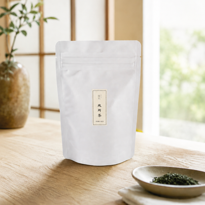 【ご自宅用】無農薬、有機栽培 政所茶　手摘み煎茶　令和八年一番茶　30g